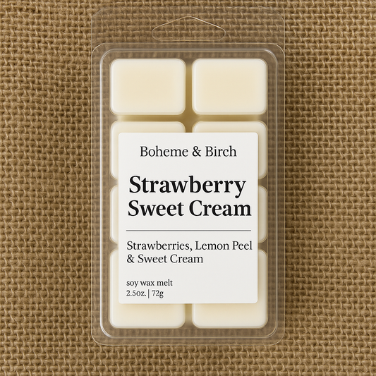 Strawberry Sweet Cream Wax Melts
