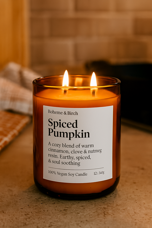 Spiced Pumpkin 12oz Soy Candle