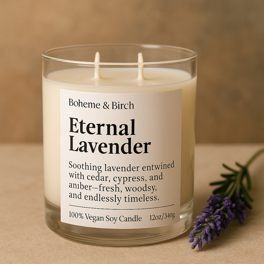 Eternal Lavender 12oz Soy Candle