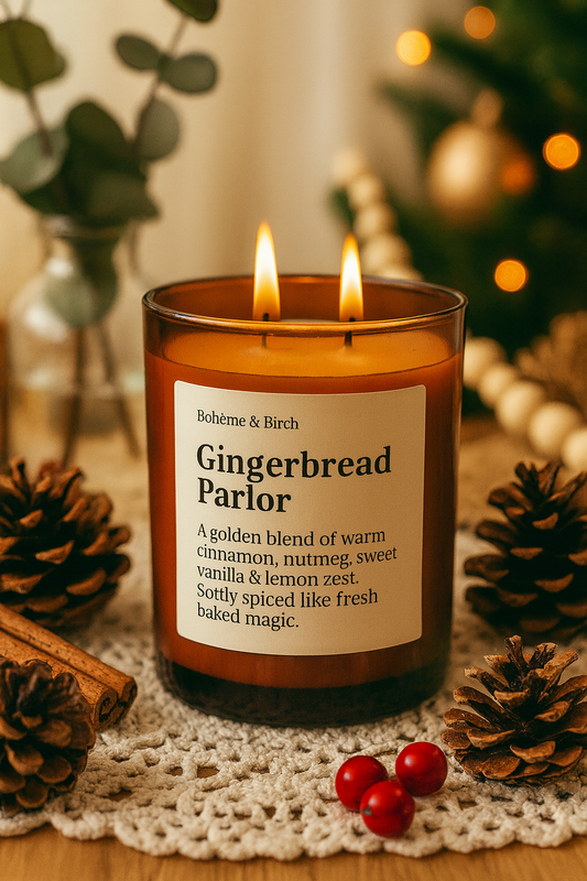 Gingerbread Parlor 12oz Soy Candle