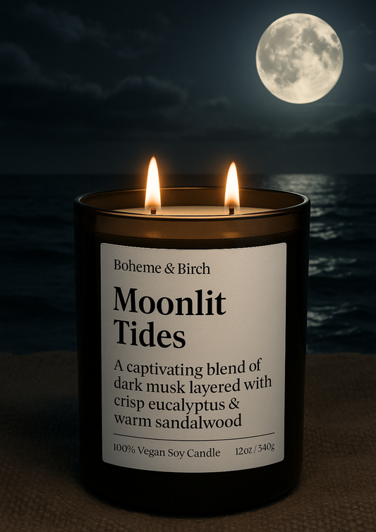Moonlit Tides 12oz Soy Candle
